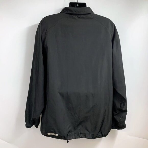 Saga Supply Co Men's Nylon Lined‎ Snap Button Coaches Jacket Size XL - Picture 2 of 14